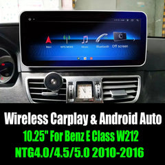 10.25'' For Benz E Class W212 Car Video Players NTG4.0/4.5/5.0 2010-2016 AERISAUTO for Apple Android screen and  Android Auto 我的商店