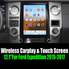 12.1''For Ford Expedition 2015-2017 Android 13 AERISAUTO for Apple Android screen and  Android Auto
