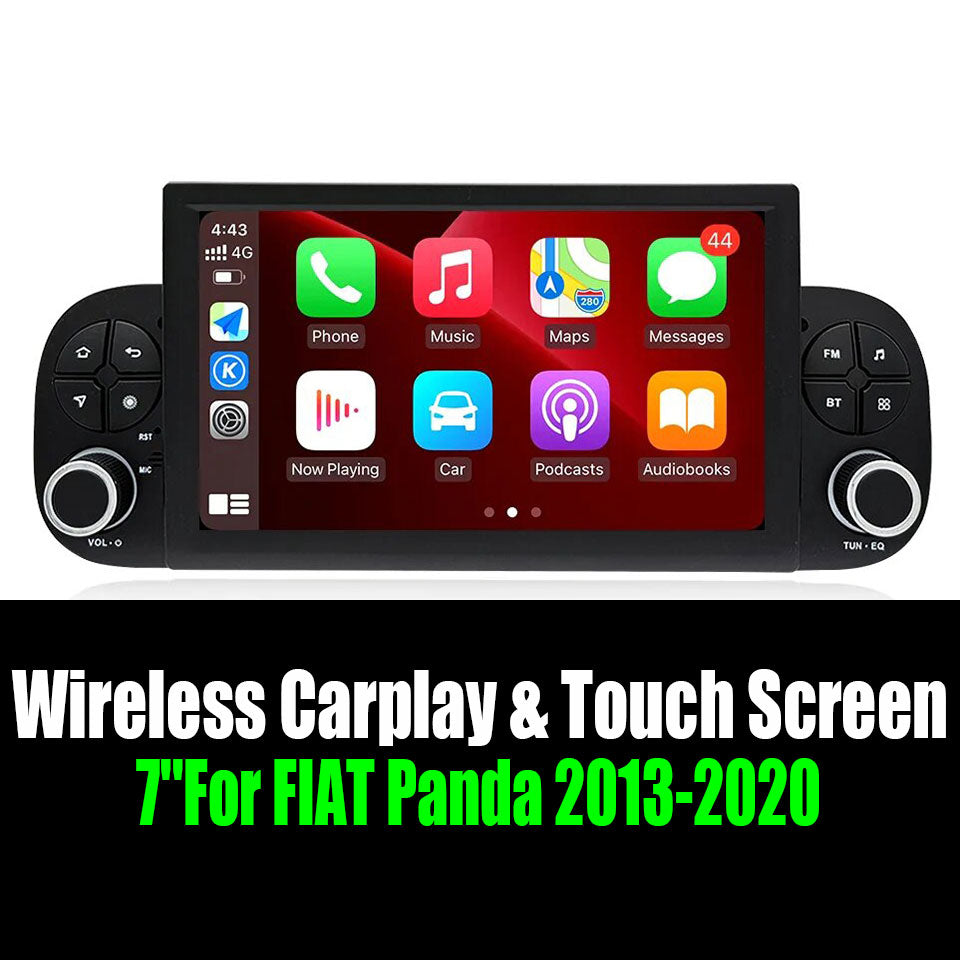 7''For FIAT Panda 2013-2020 AERISAUTO for Apple Android screen and  Android Auto