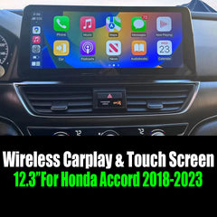 12.3"For Honda Accord 2018-2023 AERISAUTO for Apple Android screen and  Android Auto