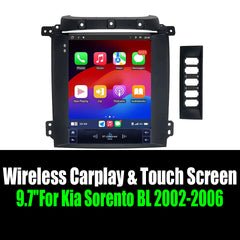 9.7''For Kia Sorento BL 2002-2006 AERISAUTO for Apple Android screen and  Android Auto