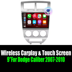 9‘’For Dodge Caliber 2007-2010 AERISAUTO for Apple Android screen and  Android Auto