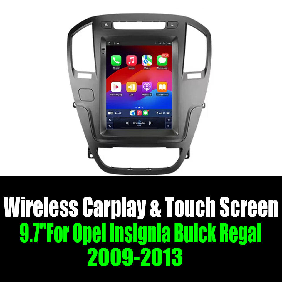 9.7''For Opel Insignia Buick Regal 2009-2013 AERISAUTO for Apple Android screen and  Android Auto