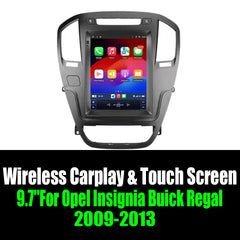 9.7''For Opel Insignia Buick Regal 2009-2013 AERISAUTO for Apple Android screen and  Android Auto