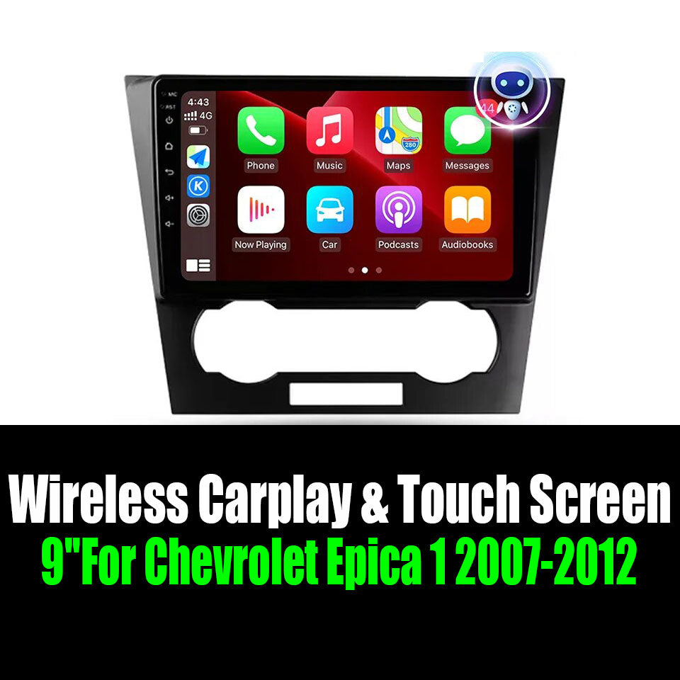 9''For Chevrolet Epica 1 2007-2012 AERISAUTO for Apple Android screen and  Android Auto