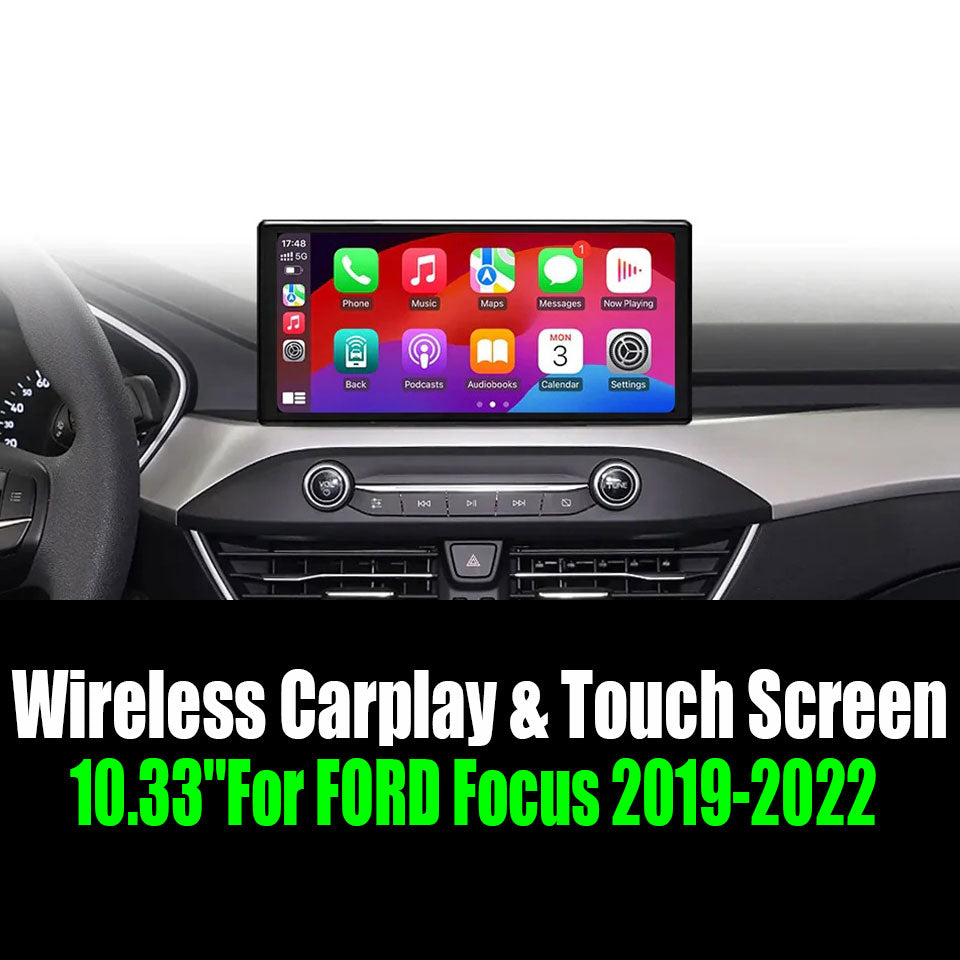 10.33''For FORD Focus 2019-2022 AERISAUTO for Apple Android screen and  Android Auto