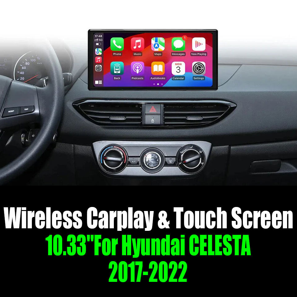 10.33''For Hyundai CELESTA 2017-2022 AERISAUTO for Apple Android screen and  Android Auto