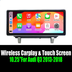10.25''For Audi Q3 2013-2018 AERISAUTO for Apple Android screen and  Android Auto