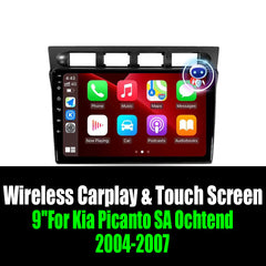 9''For Kia Picanto SA Ochtend 2004-2007 AERISAUTO for Apple Android screen and  Android Auto