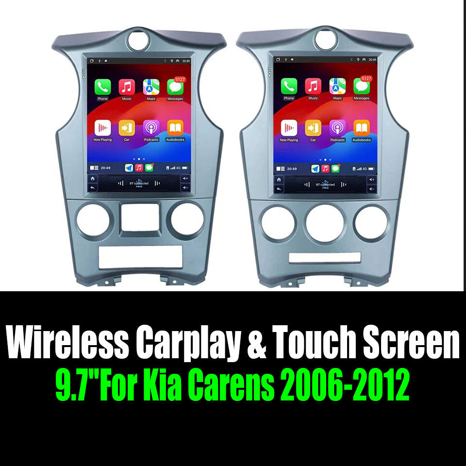 9.7''For Kia Carens 2006-2012 AERISAUTO for Apple Android screen and  Android Auto