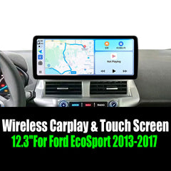 12.3''For Ford EcoSport 2013-2017 AERISAUTO for Apple Android screen and  Android Auto