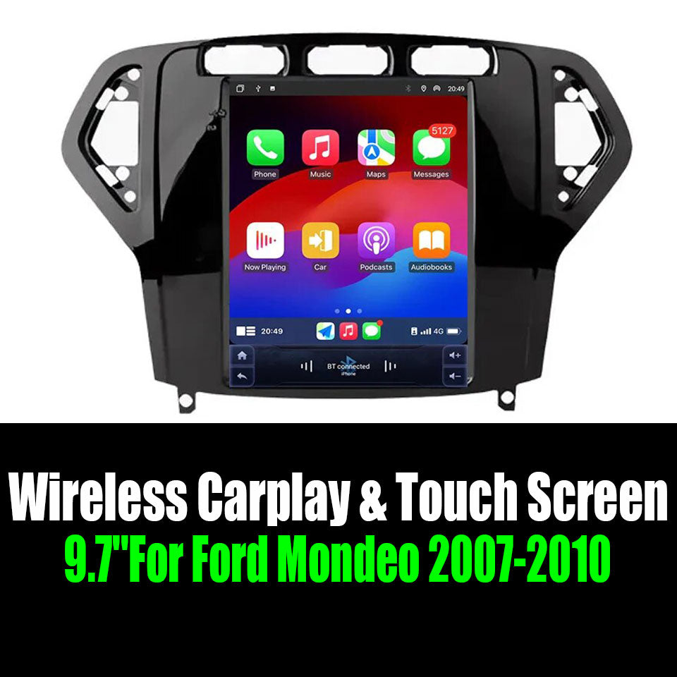 9.7''For Ford Mondeo 2007-2010 AERISAUTO for Apple Android screen and  Android Auto
