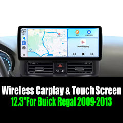 12.3''For Buick Regal 2009-2013 AERISAUTO for Apple Android screen and  Android Auto