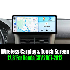 12.3''For Honda CRV 2007-2012 AERISAUTO for Apple Android screen and  Android Auto
