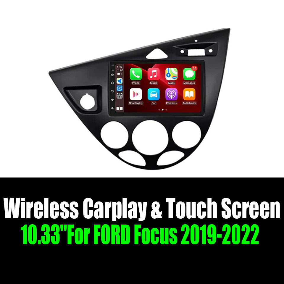 7"For Ford Fiesta Focus MK1 1995-2004 AERISAUTO for Apple Android screen and  Android Auto