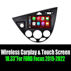 7"For Ford Fiesta Focus MK1 1995-2004 AERISAUTO for Apple Android screen and  Android Auto