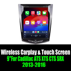 9''For Cadillac ATS XTS CTS SRX 2013-2016 AERISAUTO for Apple Android screen and  Android Auto
