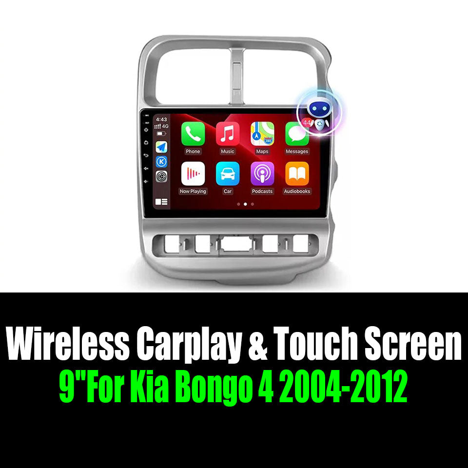 9''For Kia Bongo 4 2004-2012 AERISAUTO for Apple Android screen and  Android Auto