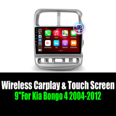 9''For Kia Bongo 4 2004-2012 AERISAUTO for Apple Android screen and  Android Auto