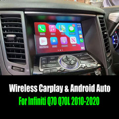 For Infiniti Q70 Q70L 2010-2020 AERISAUTO for Apple CarPlay Module and  Android Auto