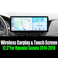 12.3''For Hyundai Sonata 2010-2018 AERISAUTO for Apple Android screen and  Android Auto