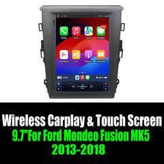 9.7''For Ford Mondeo Fusion MK5 2013-2018 AERISAUTO for Apple Android screen and  Android Auto