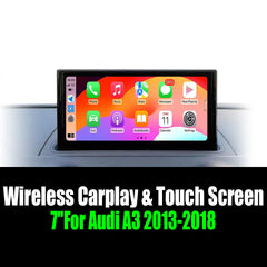 7''For Audi A3 2013-2018 AERISAUTO for Apple Android screen and  Android Auto