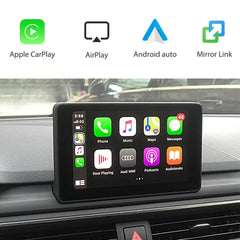 Interface de module CarPlay sans fil iOS pour AUDI Q5 Q7 A3 A4 A5 A6 A7 A8 B8 B9 MMI3G MIB CarPlay Retrofit Airplay Android Auto