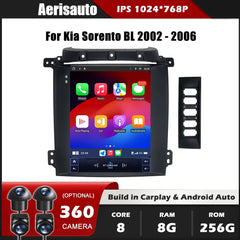 9.7''For Kia Sorento BL 2002-2006 AERISAUTO for Apple Android screen and  Android Auto