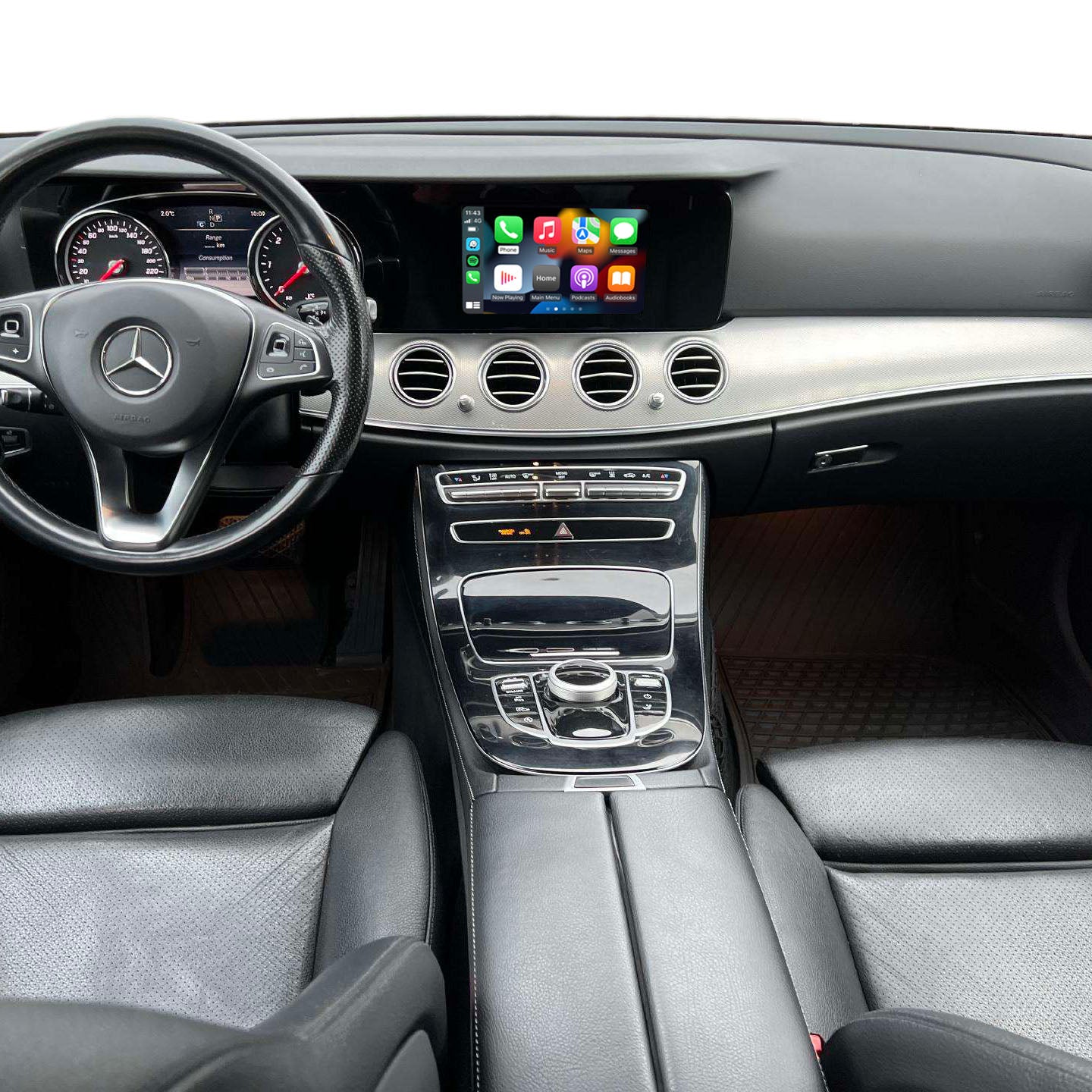 Boîtier Carplay Android NTG5.5 Plug and Play pour Mercedes Benz NTG5.5 W213 W207 Android Auto Mirror Link Radio sans fil Carplay 
