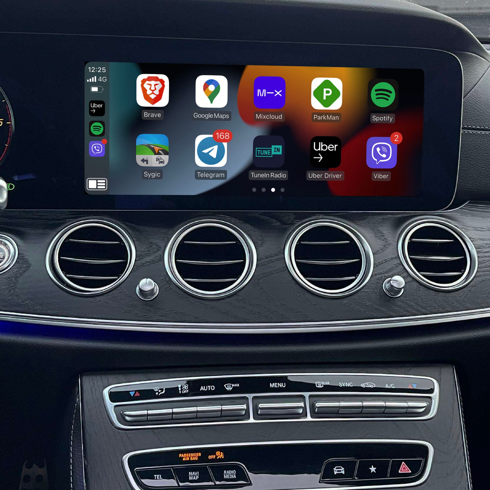 Boîtier Carplay Android NTG5.5 Plug and Play pour Mercedes Benz NTG5.5 W213 W207 Android Auto Mirror Link Radio sans fil Carplay 
