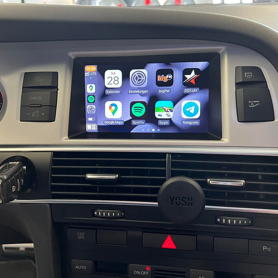 Solution Apple CarPlay pour AUDI A7 MMI 3G Basic Android Auto Mirroring Interface 