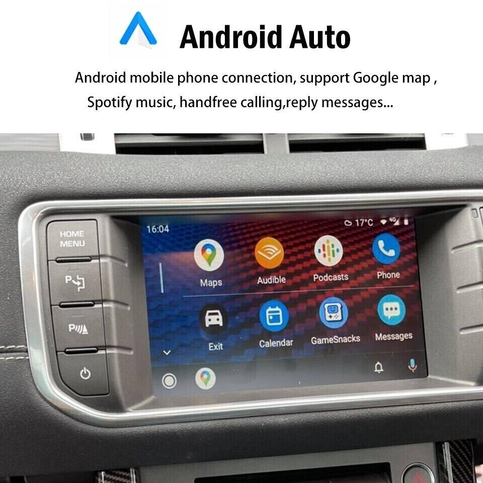Interface sans fil intelligente Apple CarPlay Android Auto pour Jaguar XF X250 