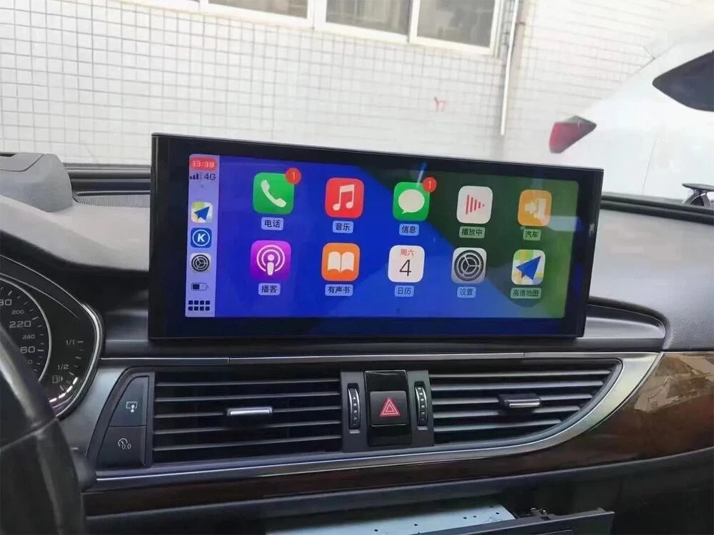 12.3‘’ For Audi A6 A7 S7 C7 2012-2018 AERISAUTO for Apple Android screen and  Android Auto