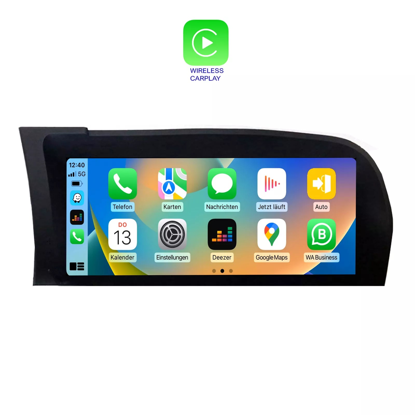 Pour Benz S W221 CL W216 NTG3.0/3.5 Écran tactile 10,25 pouces Android GPS Carplay 