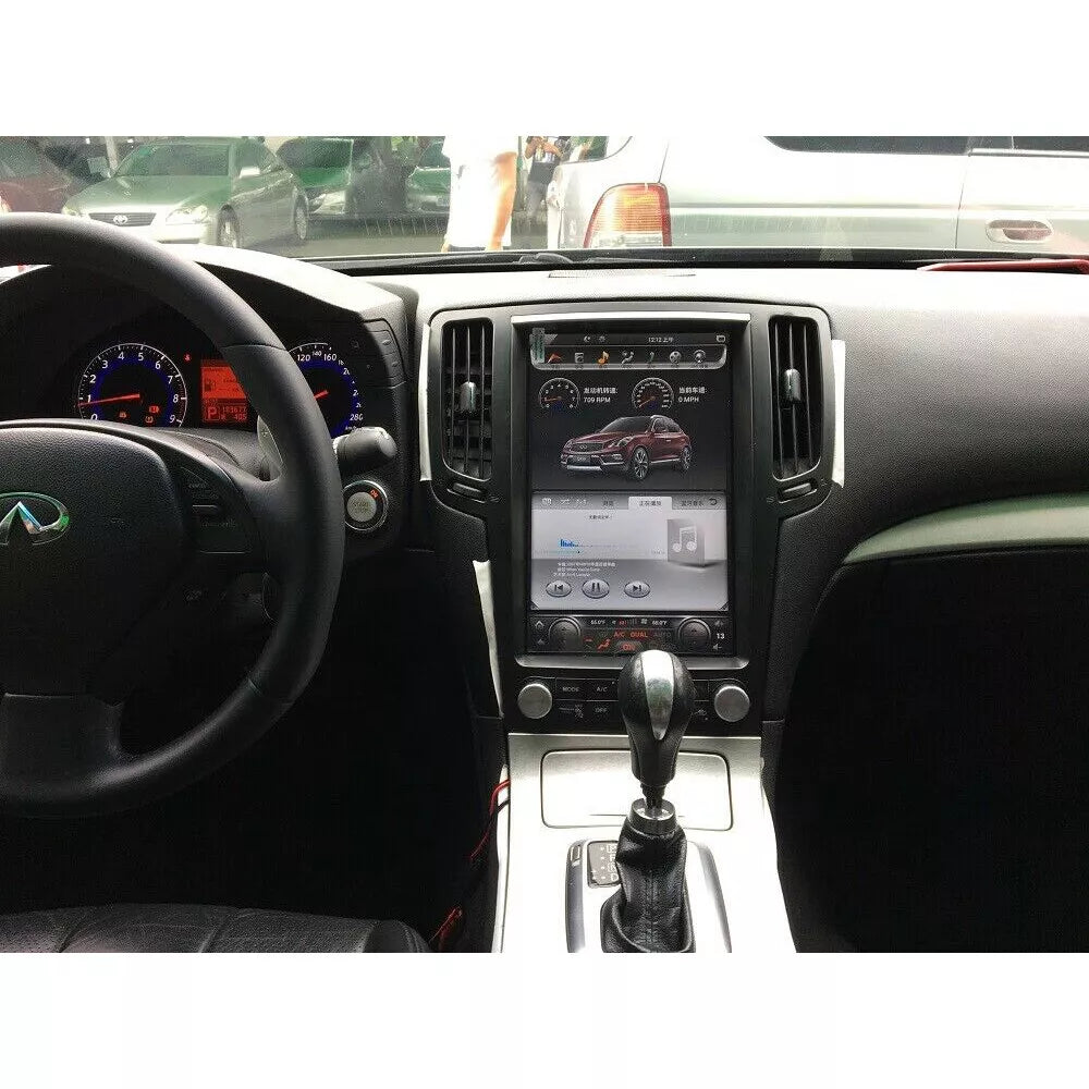 12.1''For Infiniti G37 G25 2005-2017 AERISAUTO for Apple Android screen and  Android Auto