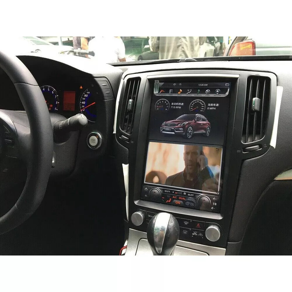 12.1''For Infiniti G37 G25 2005-2017 AERISAUTO for Apple Android screen and  Android Auto