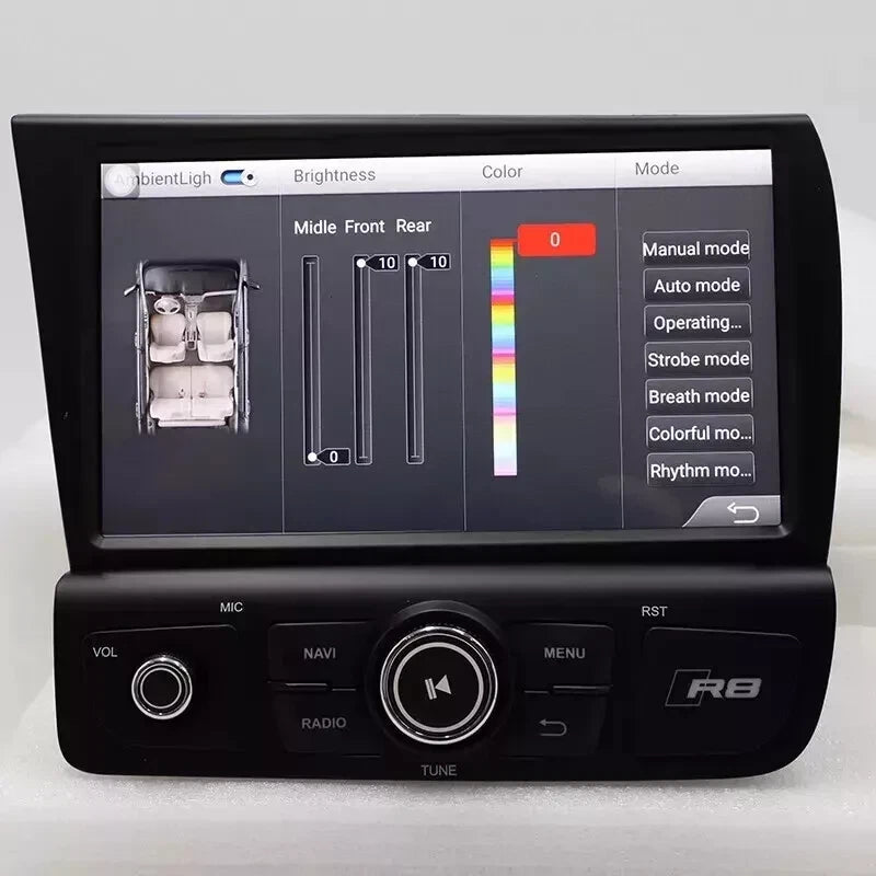 8''For Audi R8 2007-2015 Android 12  AERISAUTO for Apple Android screen and  Android Auto