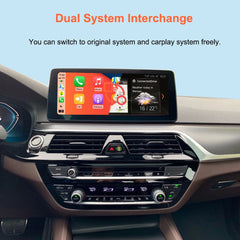 Boîtier de module CarPlay Android Auto sans fil pour système BMW EVO F20 G30 F48 F15 G01 