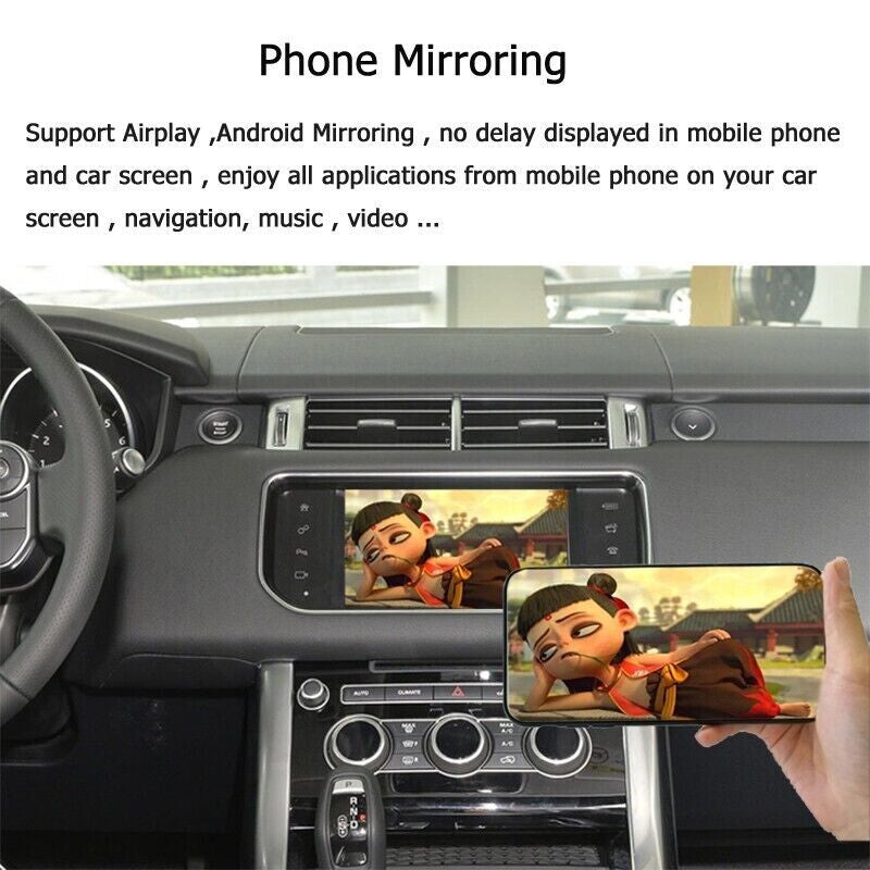 Interface sans fil intelligente Apple CarPlay Android Auto pour Jaguar XF X250 