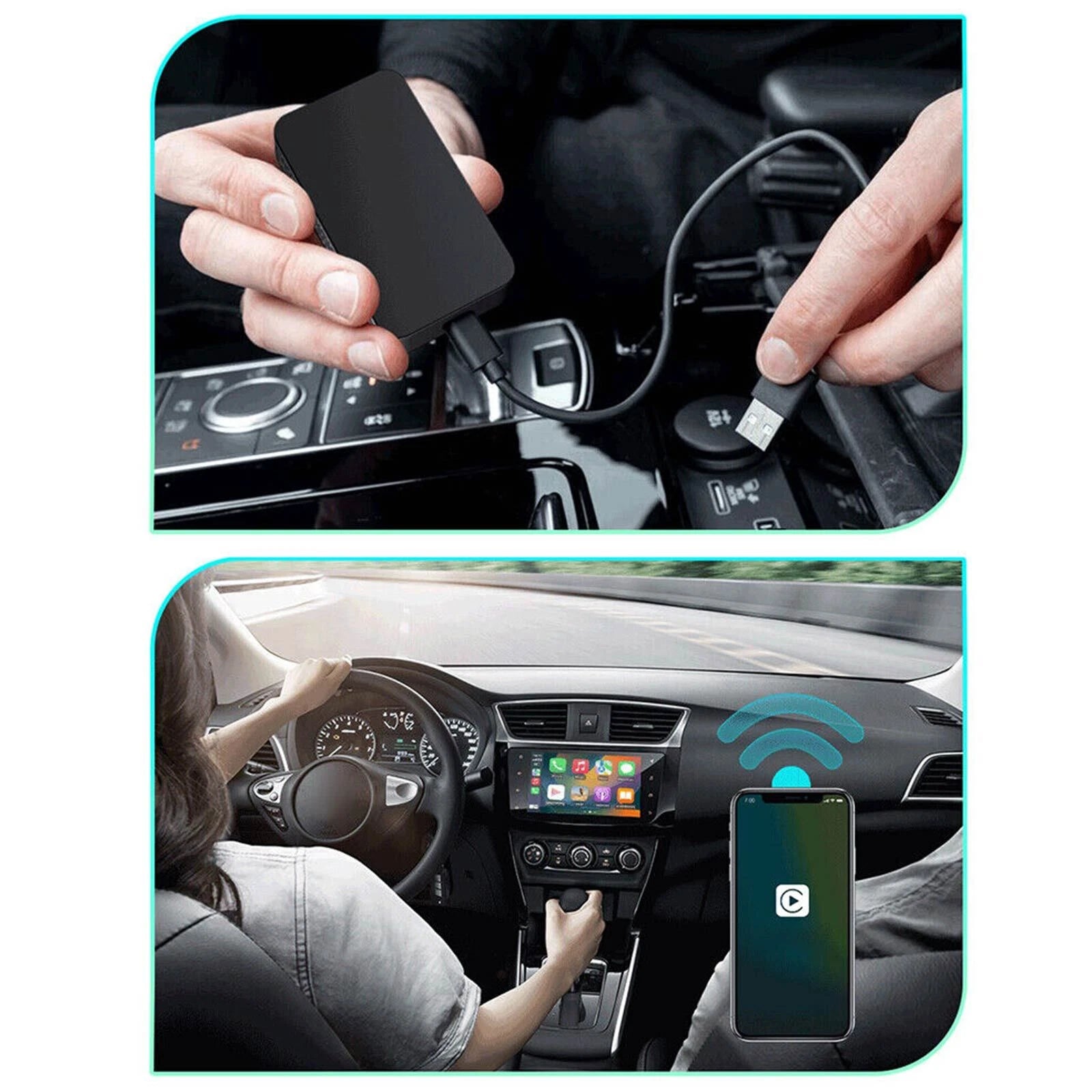 Aerisauto 5.0 for Wireless CarPlay Box Android Auto Dongle Car Player Activator KP