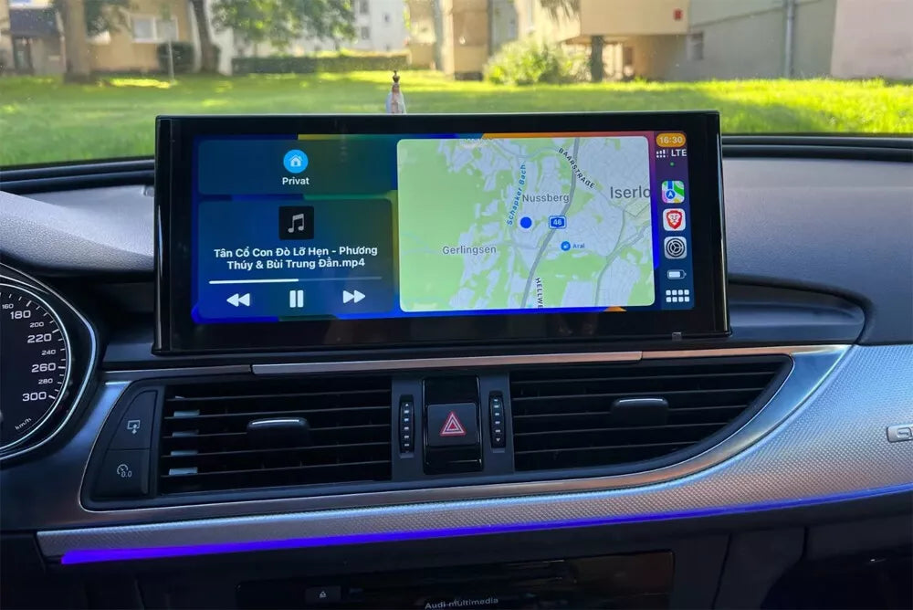 12.3‘’ For Audi A6 A7 S7 C7 2012-2018 AERISAUTO for Apple Android screen and  Android Auto