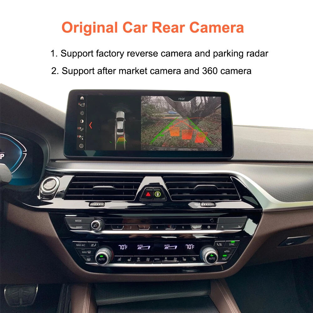 Boîtier de module CarPlay Android Auto sans fil pour système BMW EVO F20 G30 F48 F15 G01 