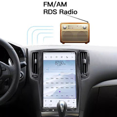 13.6"For Infiniti G35 2007-2013 Tesla Style Car Radio AERISAUTO for Apple Android screen and Android Auto