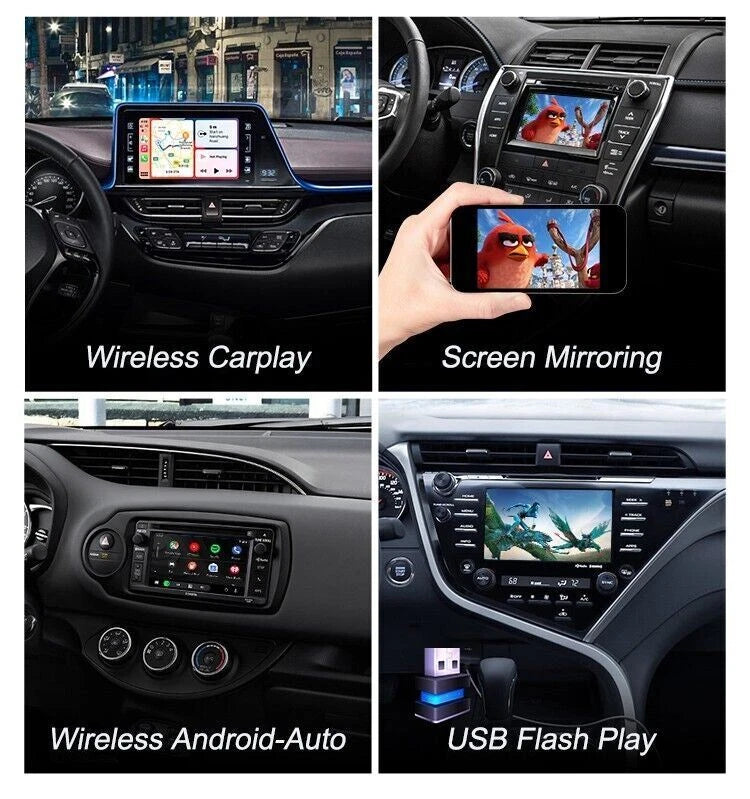 For Toyota Tacoma 2014-2019 AERISAUTO for Apple CarPlay Module and  Android Auto