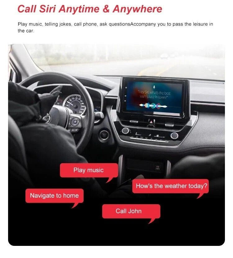 For Toyota Tacoma 2014-2019 AERISAUTO for Apple CarPlay Module and  Android Auto