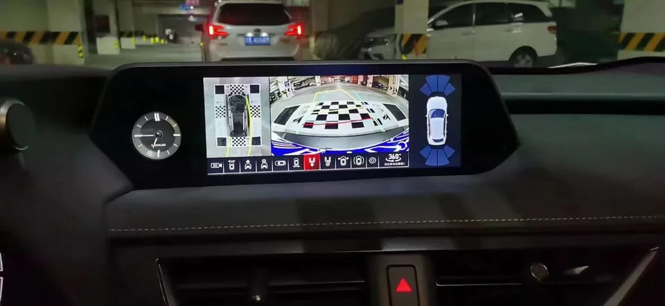 Lecteur multimédia de voiture Android 13 CarPlay pour Lexus UX ZA10 UX200 UX250h 2018-2021 GPS Radio Auto Vidéo Navigation Bluetooth WiFi Caméra de recul SWC 
